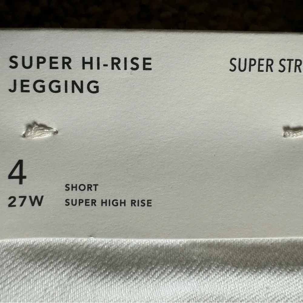 American Eagle Outfitters White Women's Jeggings - Picture 2 of 6